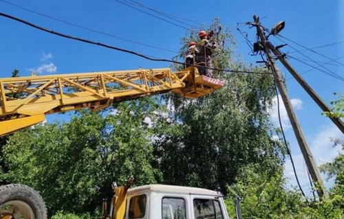 В Україні зафіксовані відключення світла в дев'яти областях